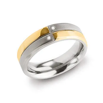 0101-27 Boccia Titanium Ring