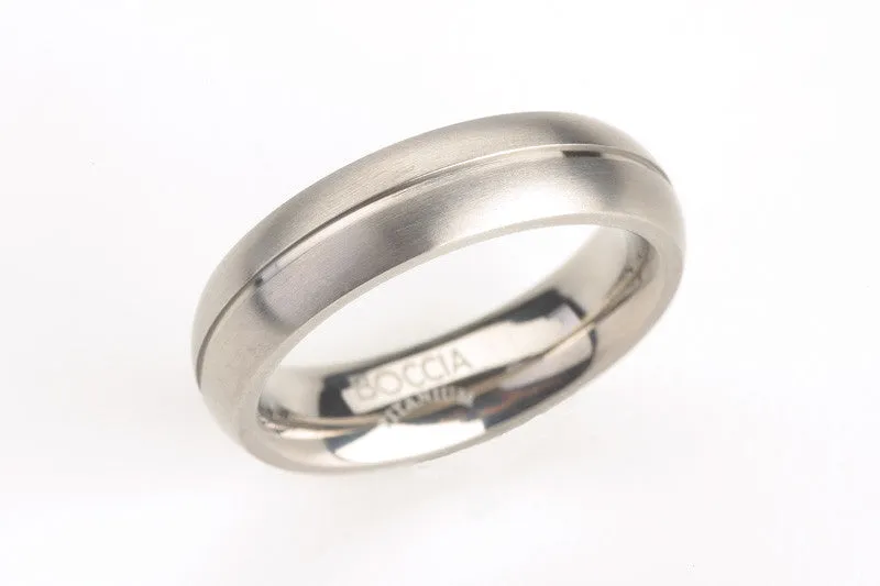 0102-02 Boccia Titanium Ring