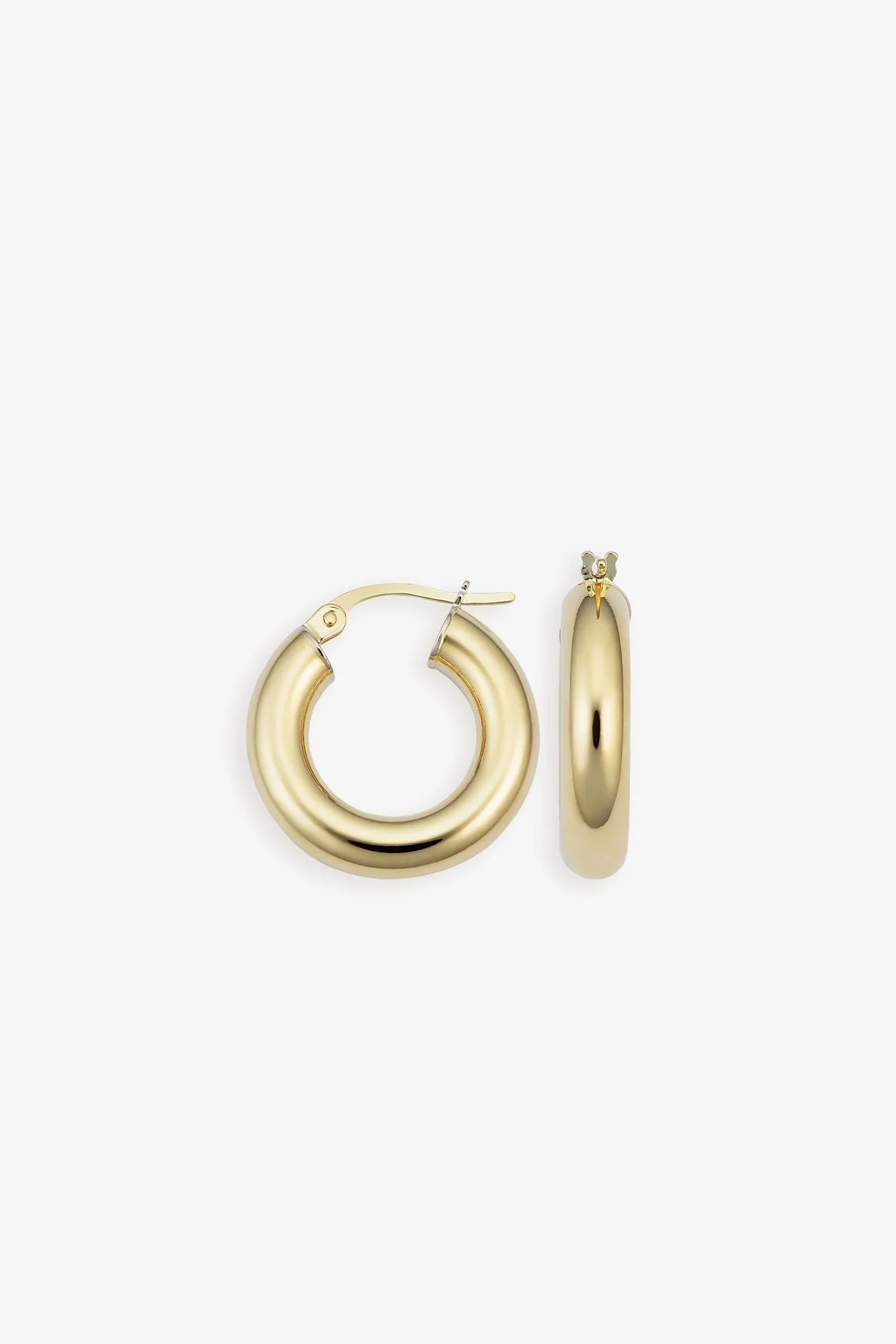 14k Gold Bella Bold Hoops