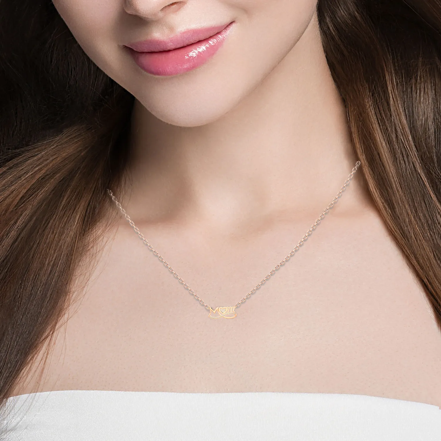 1/6  ctw Round Lab Grown Diamond Fashion Necklace