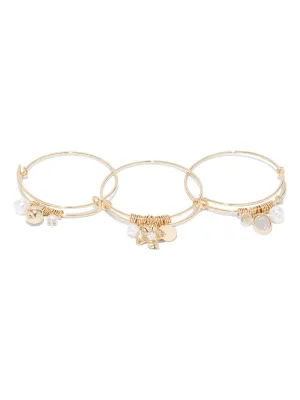 3-Piece Charm Bracelet Set