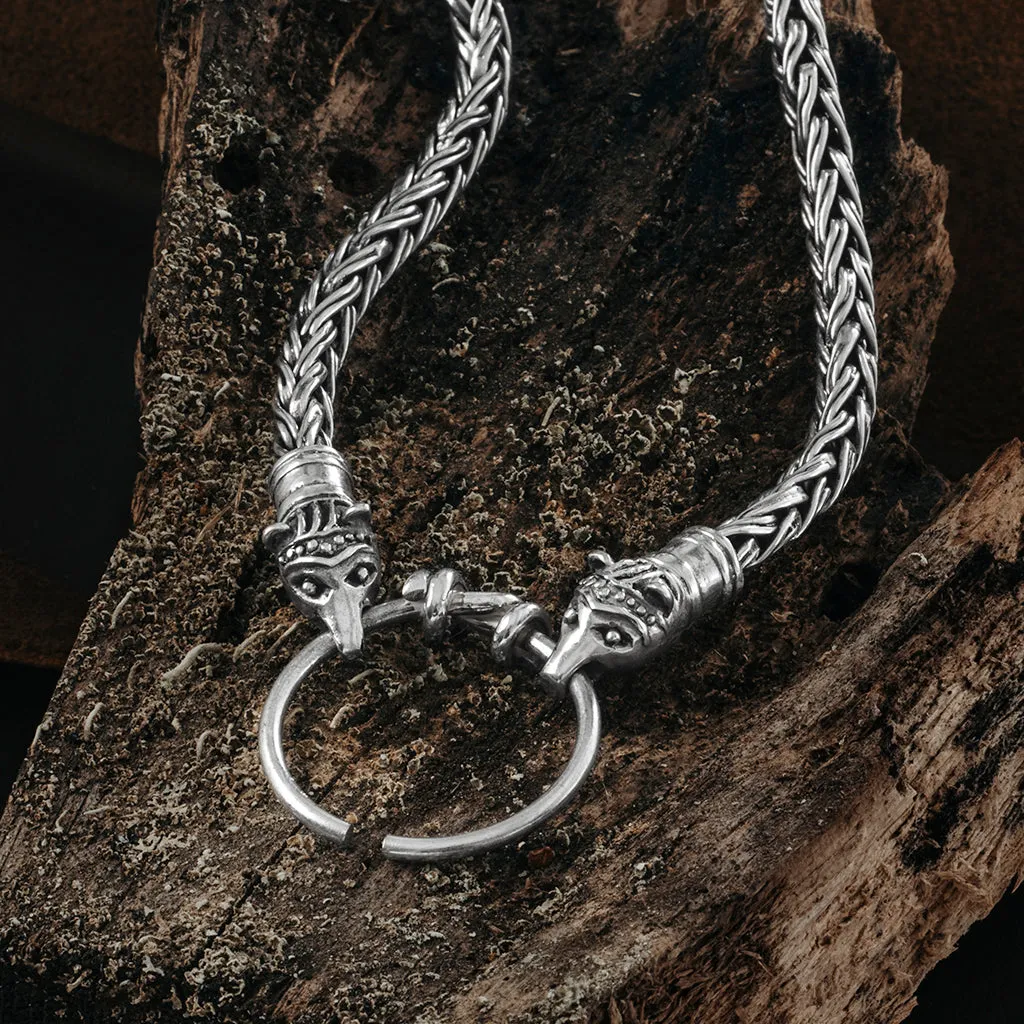 Asgard Bear Chain, Silver