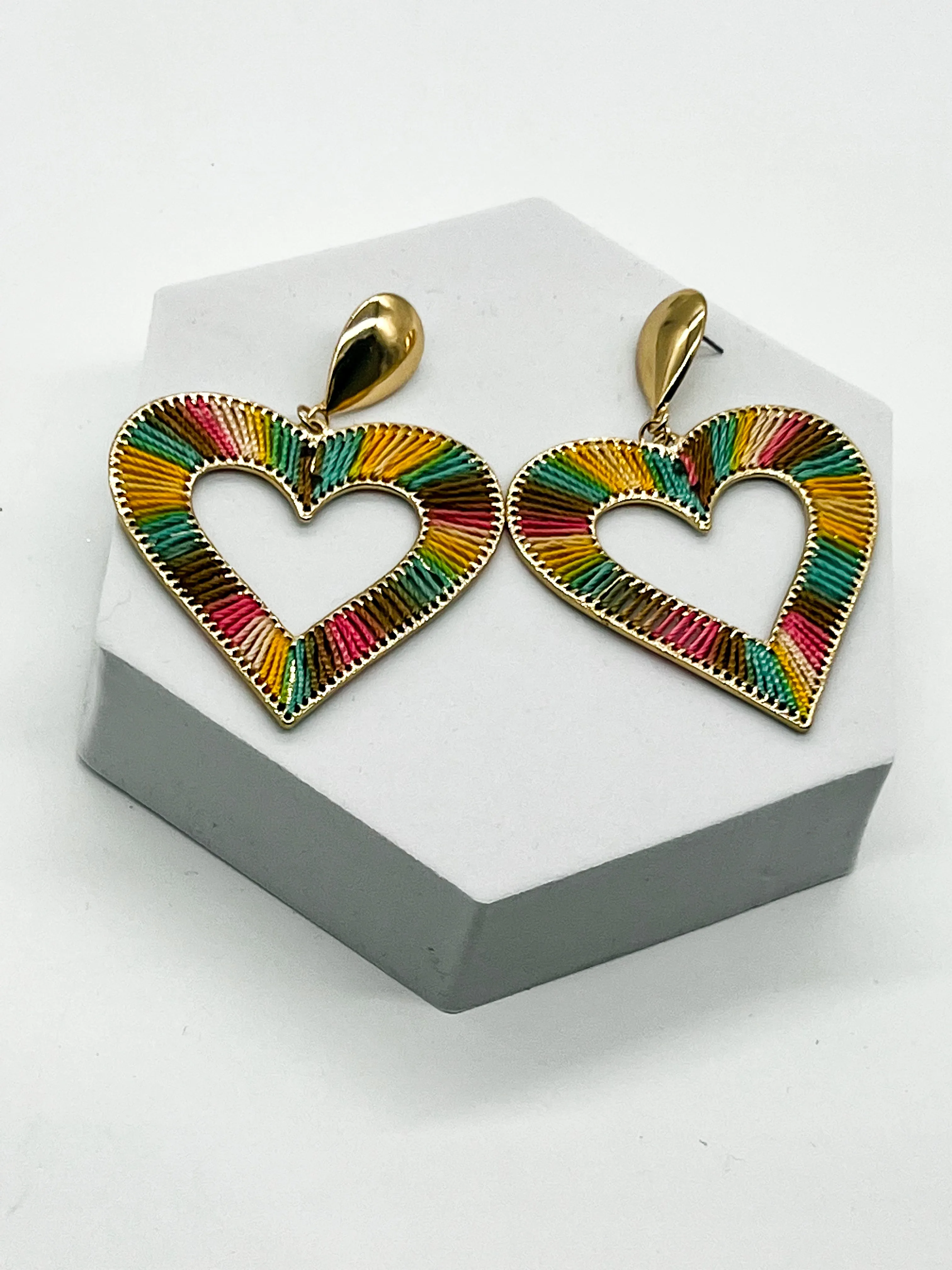 Basket Love Earrings