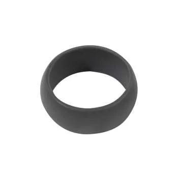 Black Silicone Ring