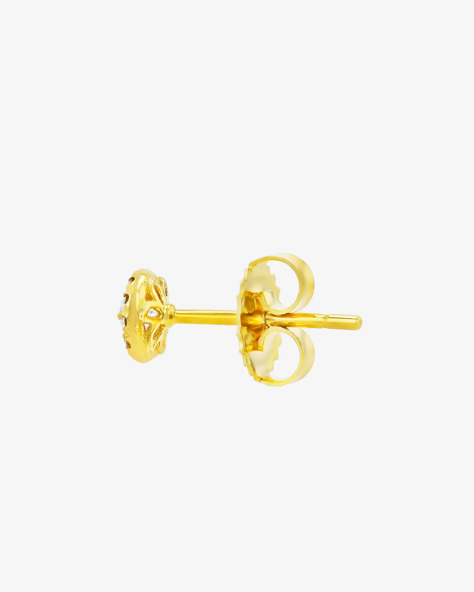 Bold Diamond Mini Round Pave Studs