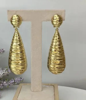 Bold Non Tarnish Earrings