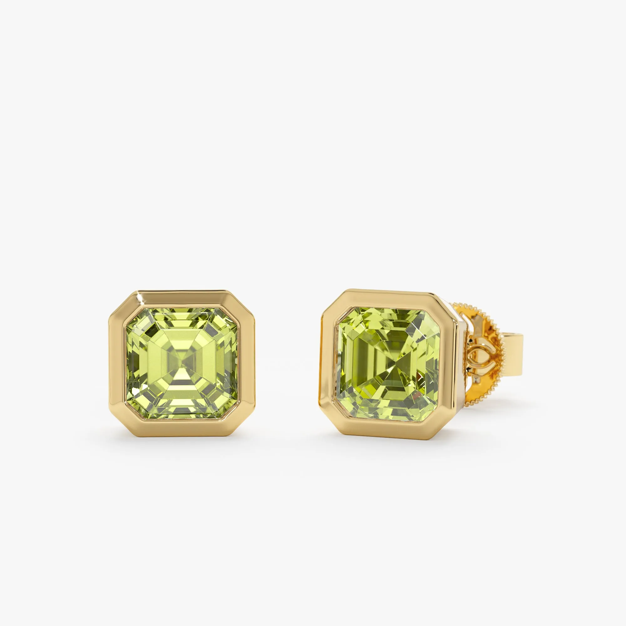 Bold Peridot Stud Earrings, Holland