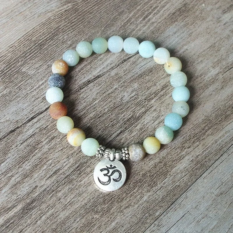 Calm & Soothe Stress Amazonite Bead Bracelet