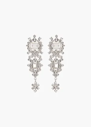 Candence Earrings -- Crystal