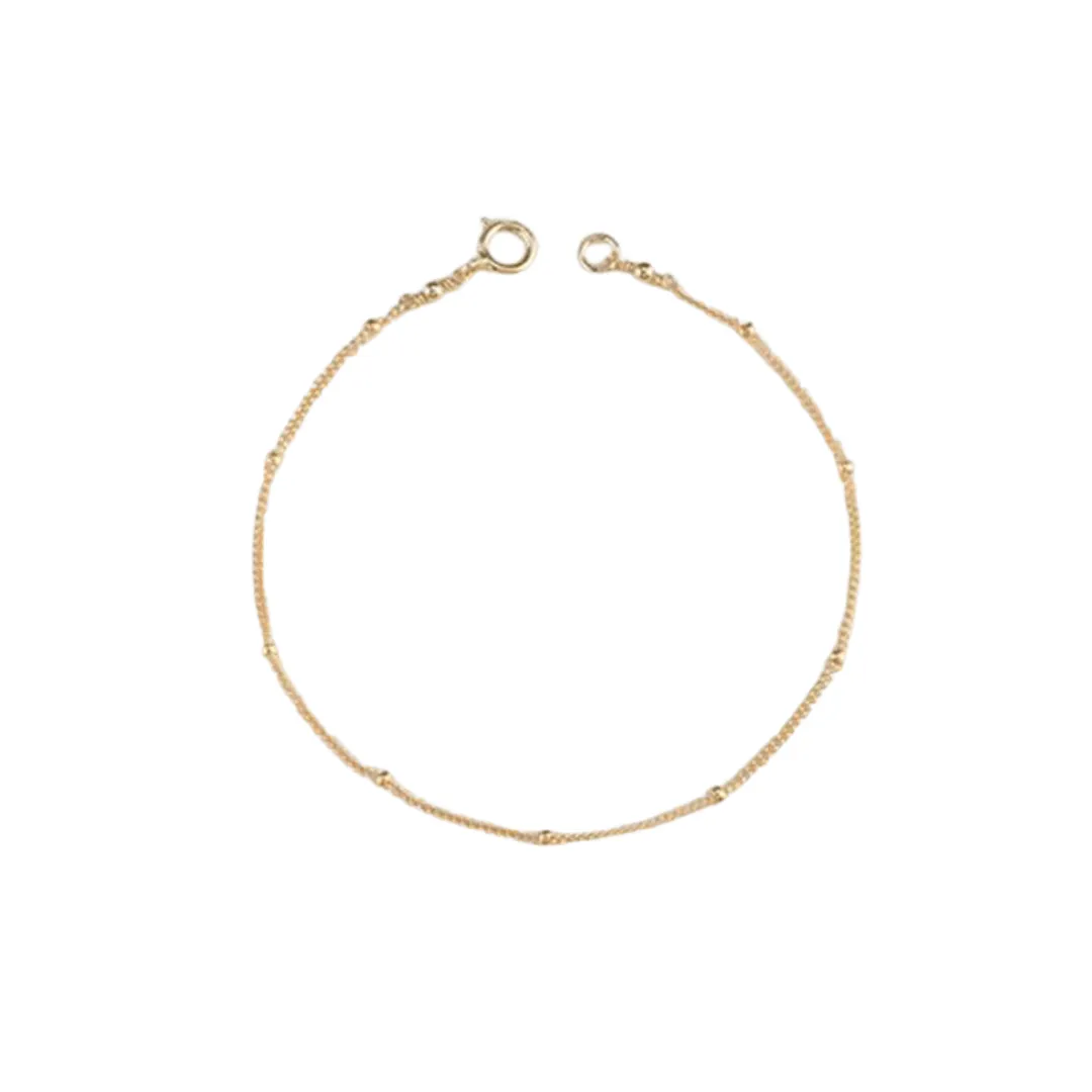 Celebrate: The Beaded Bracelet - Gold