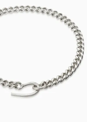 Chunky Curb Choker | Silver