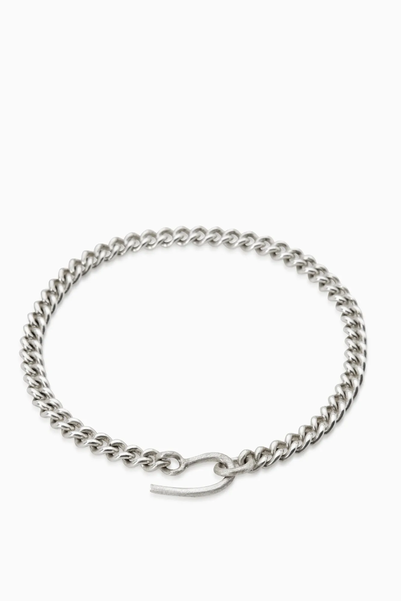 Chunky Curb Choker | Silver