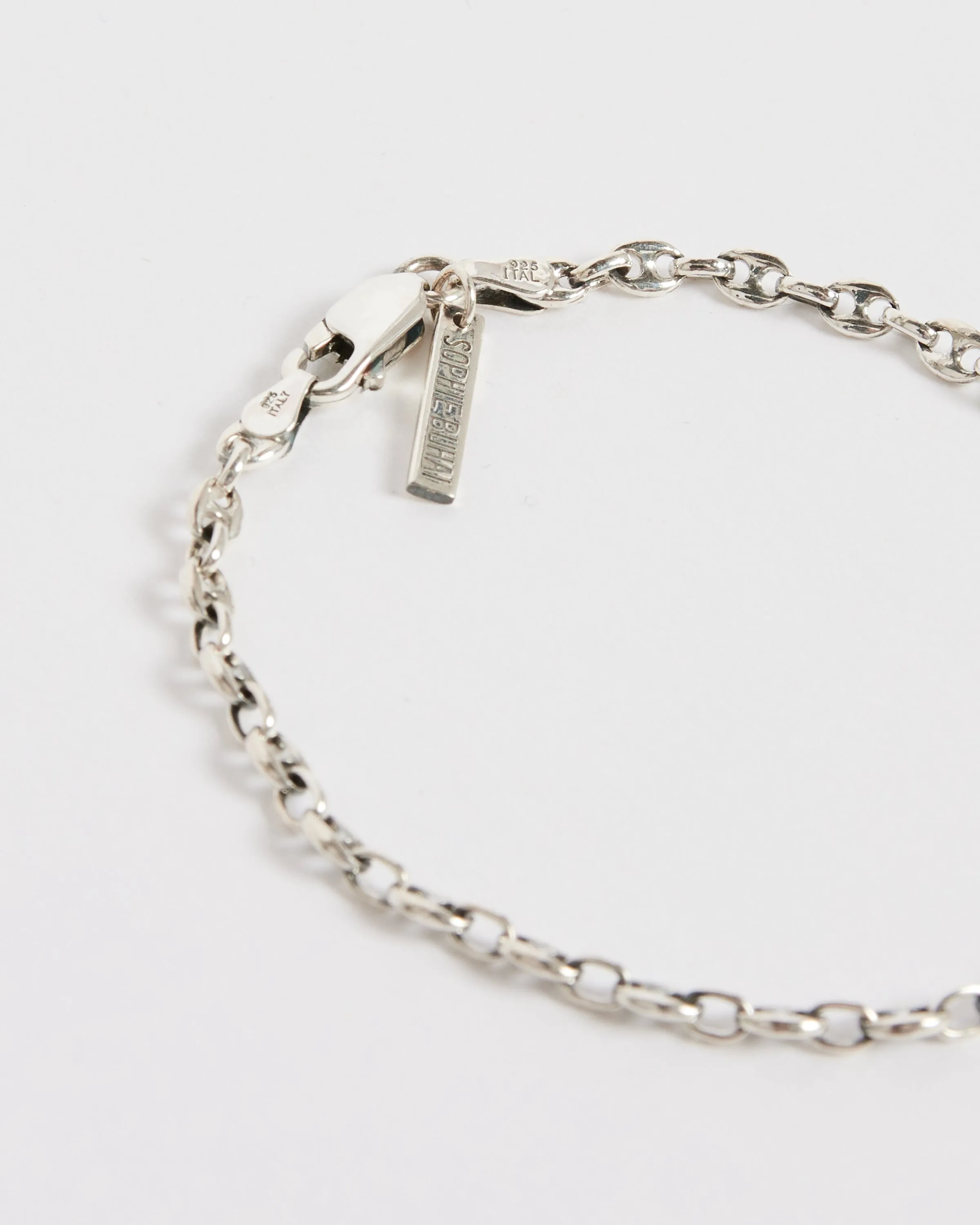 Classic Delicate Chain Bracelet in Sterling Silver