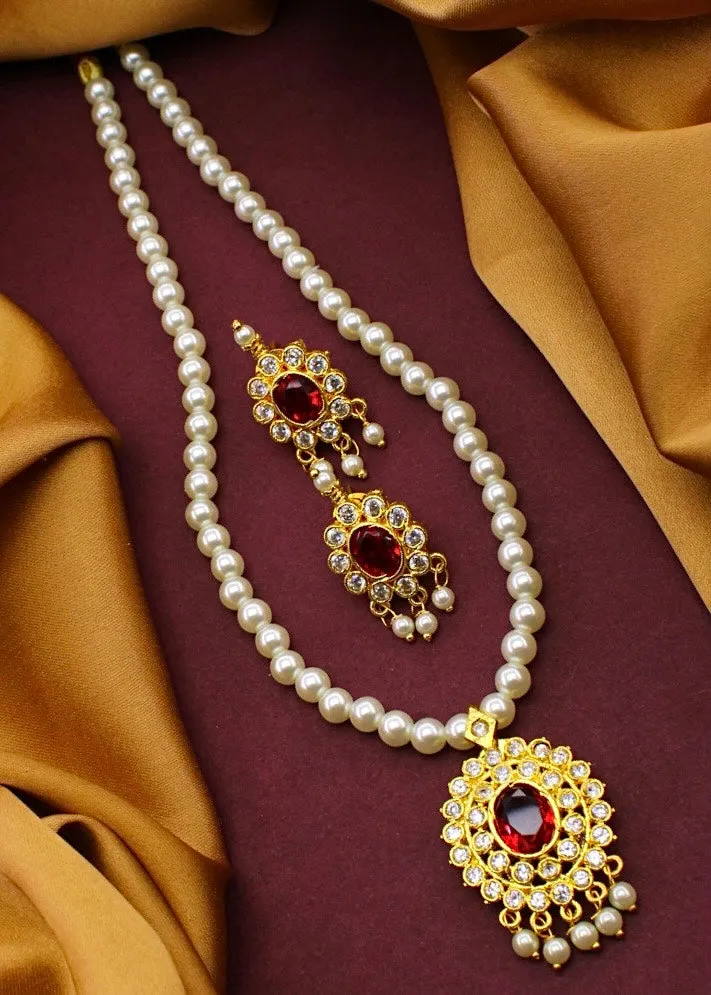 CLASSY MOTI NECKLACE