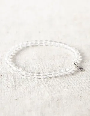 Clear Quartz Mini Gemstone Bracelet