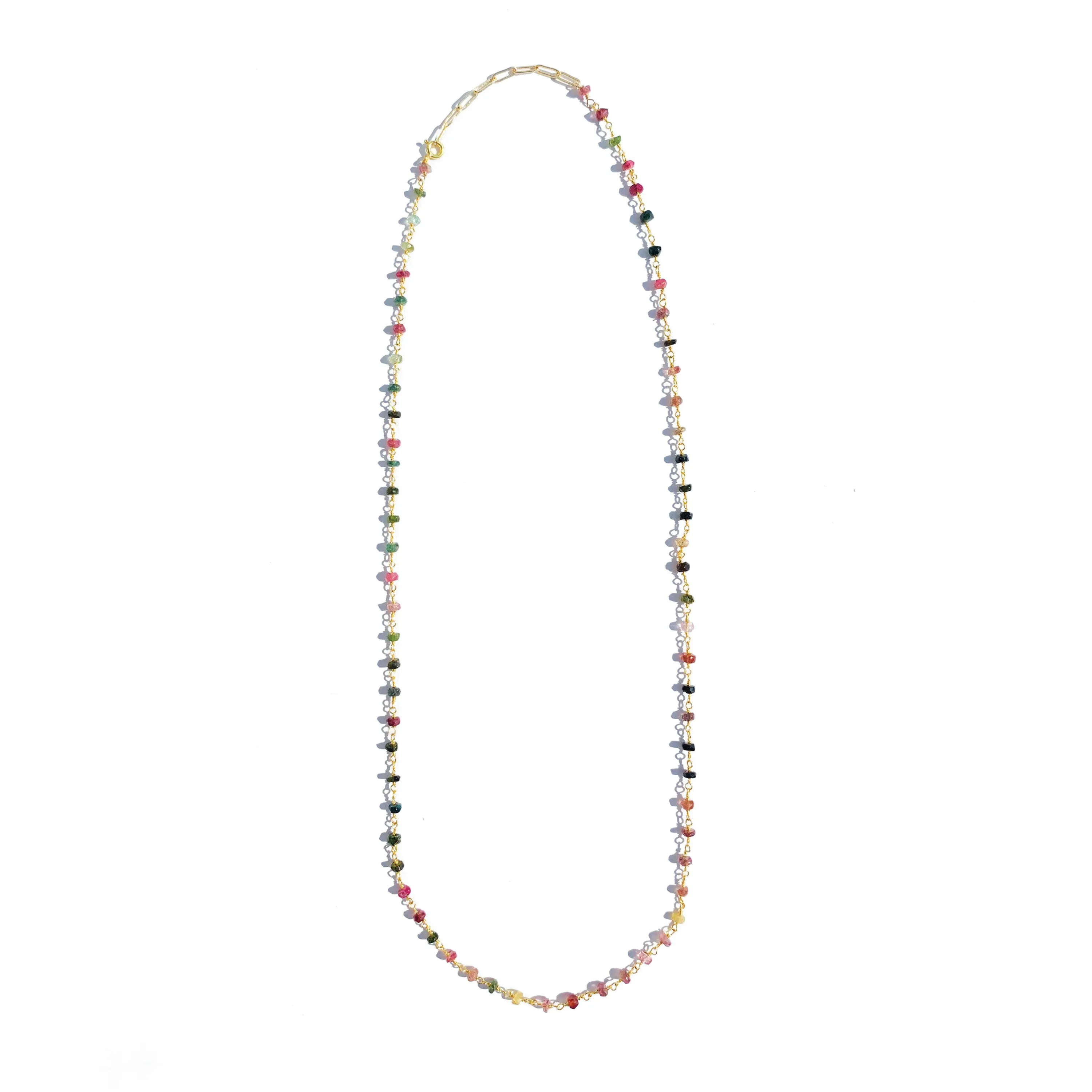 Colorful Tourmaline Necklace