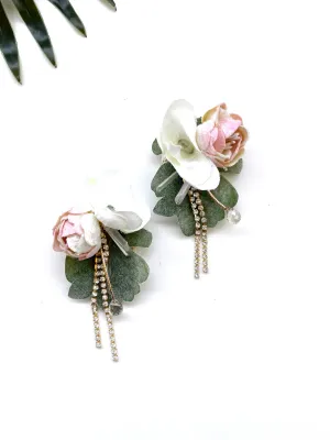 dainty garden party earrings - tea party I