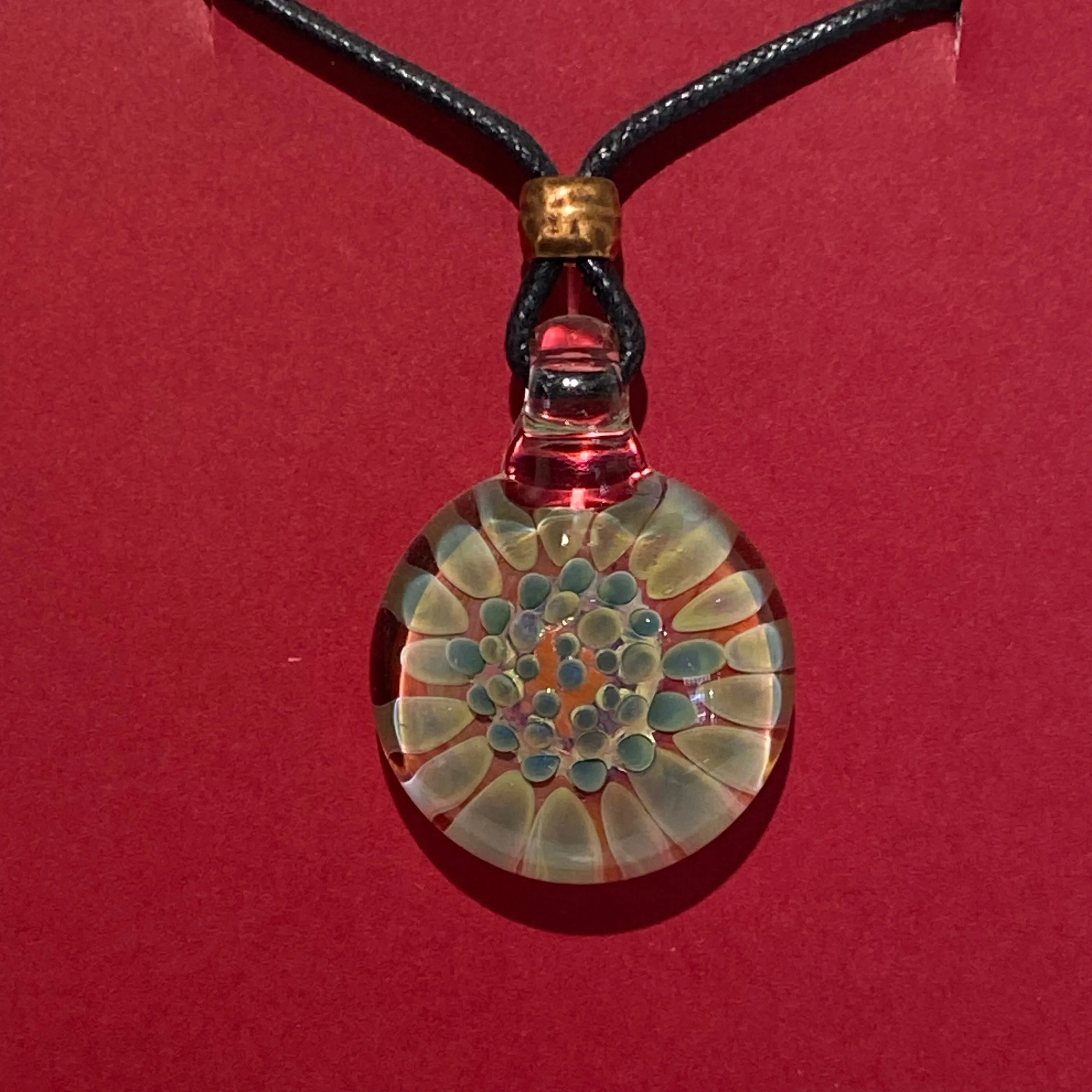 Dichroic Glass Pendants by Cornicopia Glass