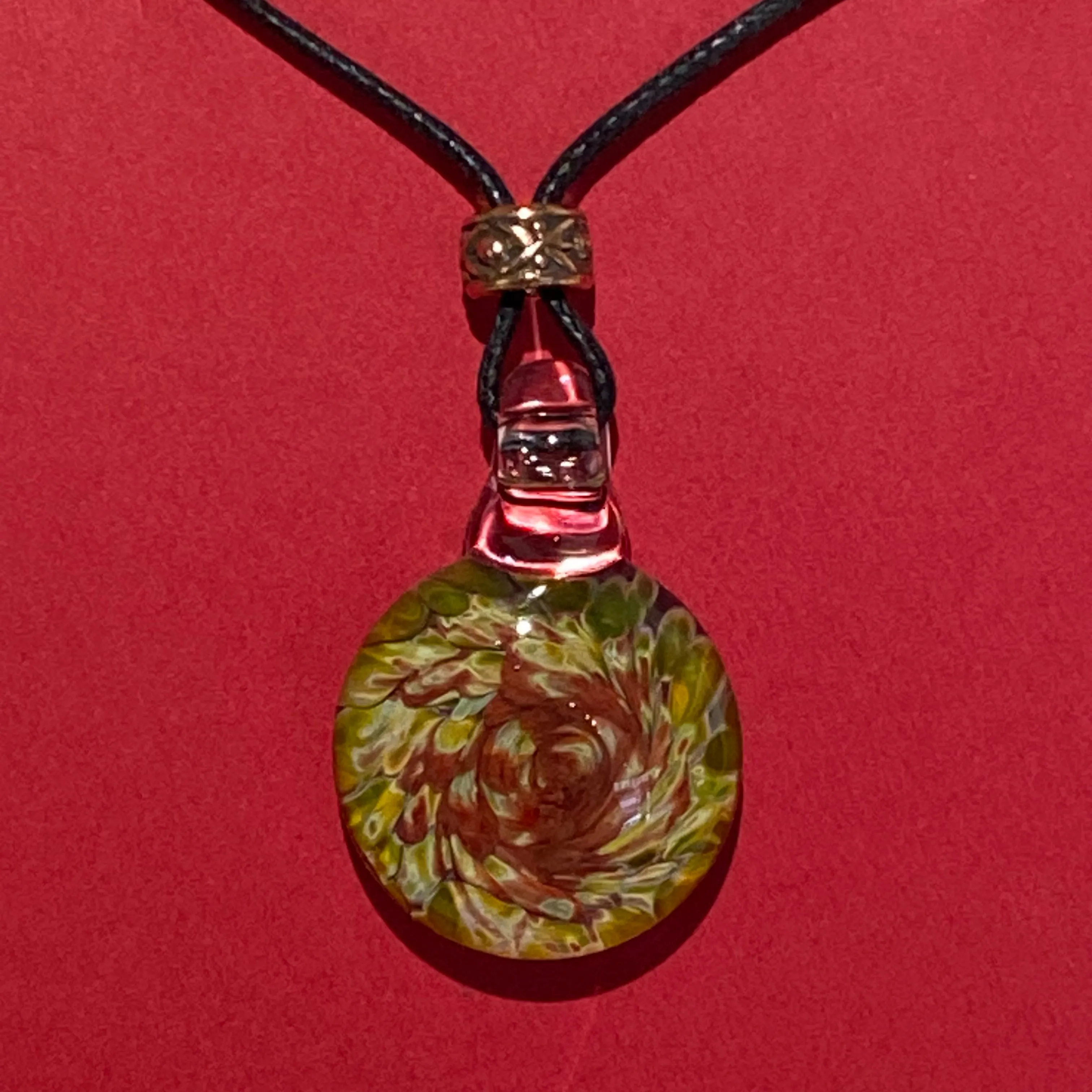 Dichroic Glass Pendants by Cornicopia Glass