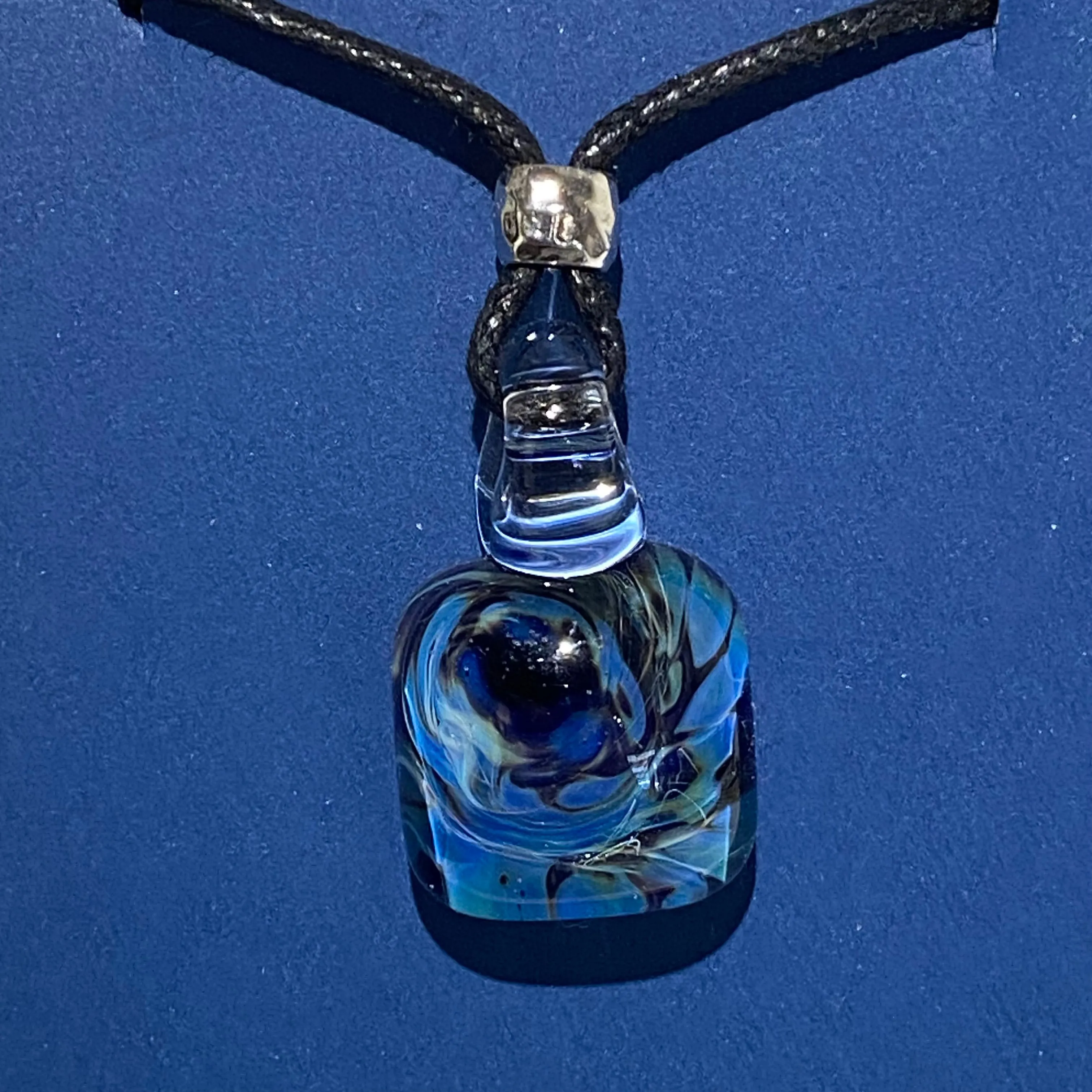 Dichroic Glass Pendants by Cornicopia Glass