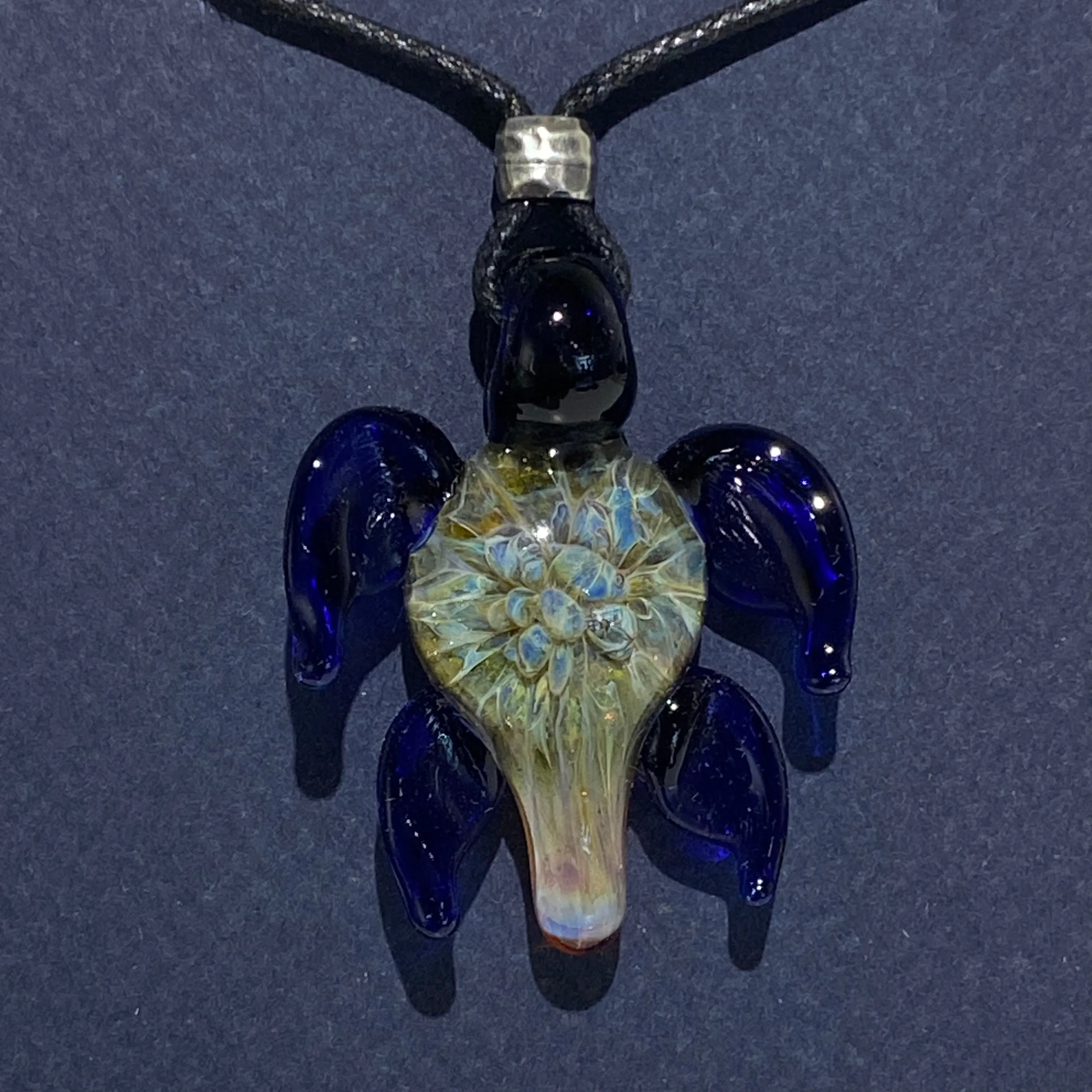 Dichroic Glass Pendants by Cornicopia Glass