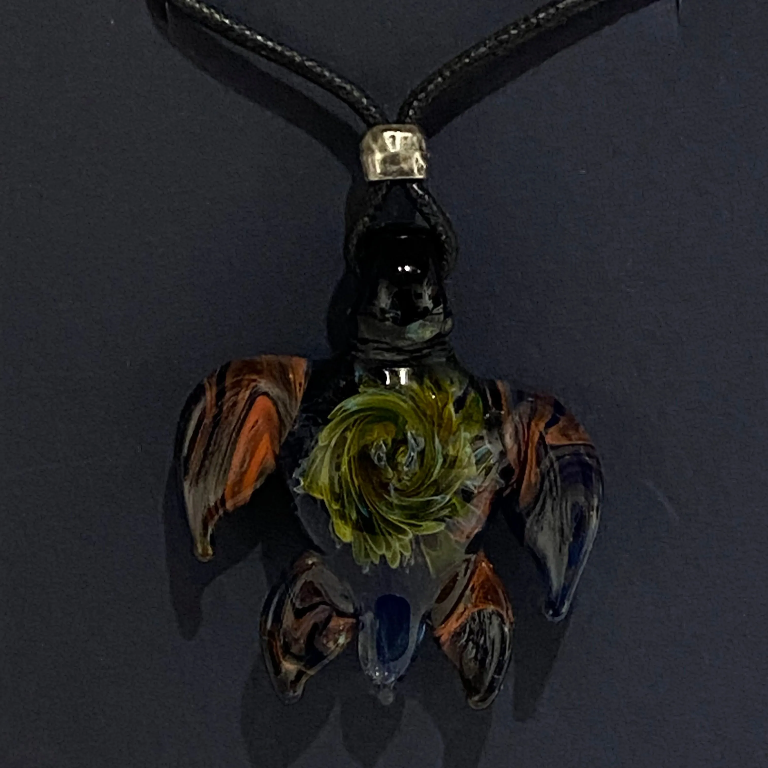 Dichroic Glass Pendants by Cornicopia Glass