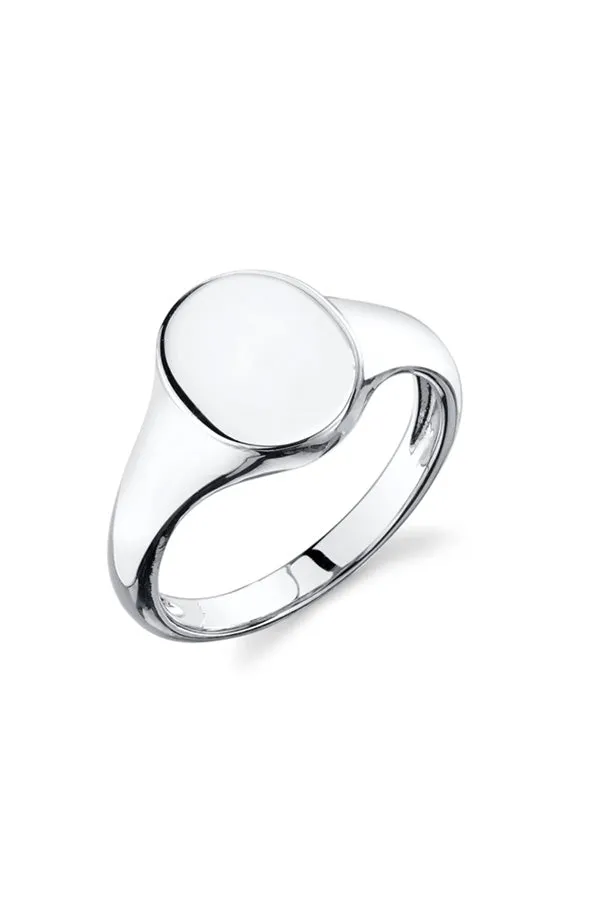 Disc Signet Ring