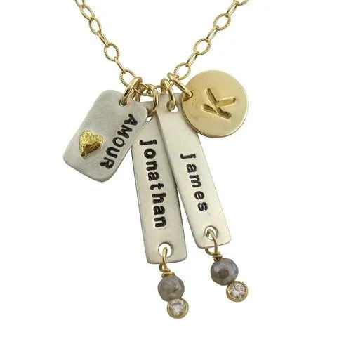 Effortless Name Tag Necklace