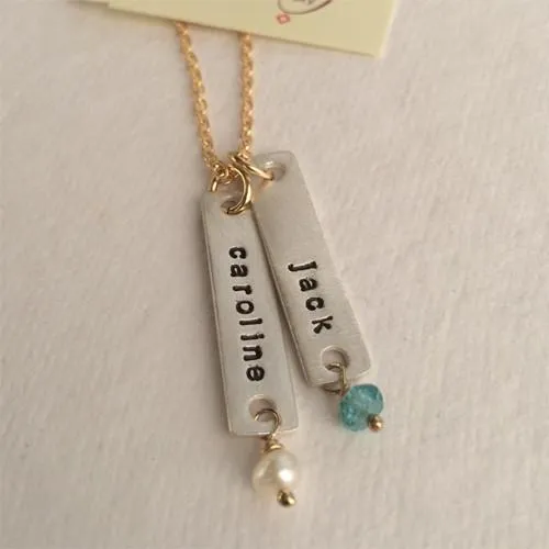 Effortless Name Tag Necklace