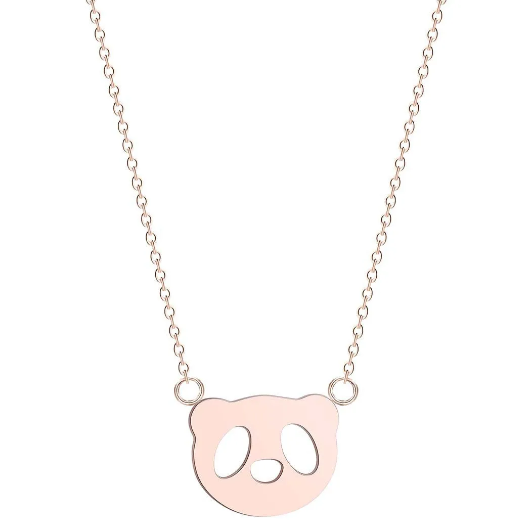 Fashionable Personality All-match Ladies Panda Pendant Necklace