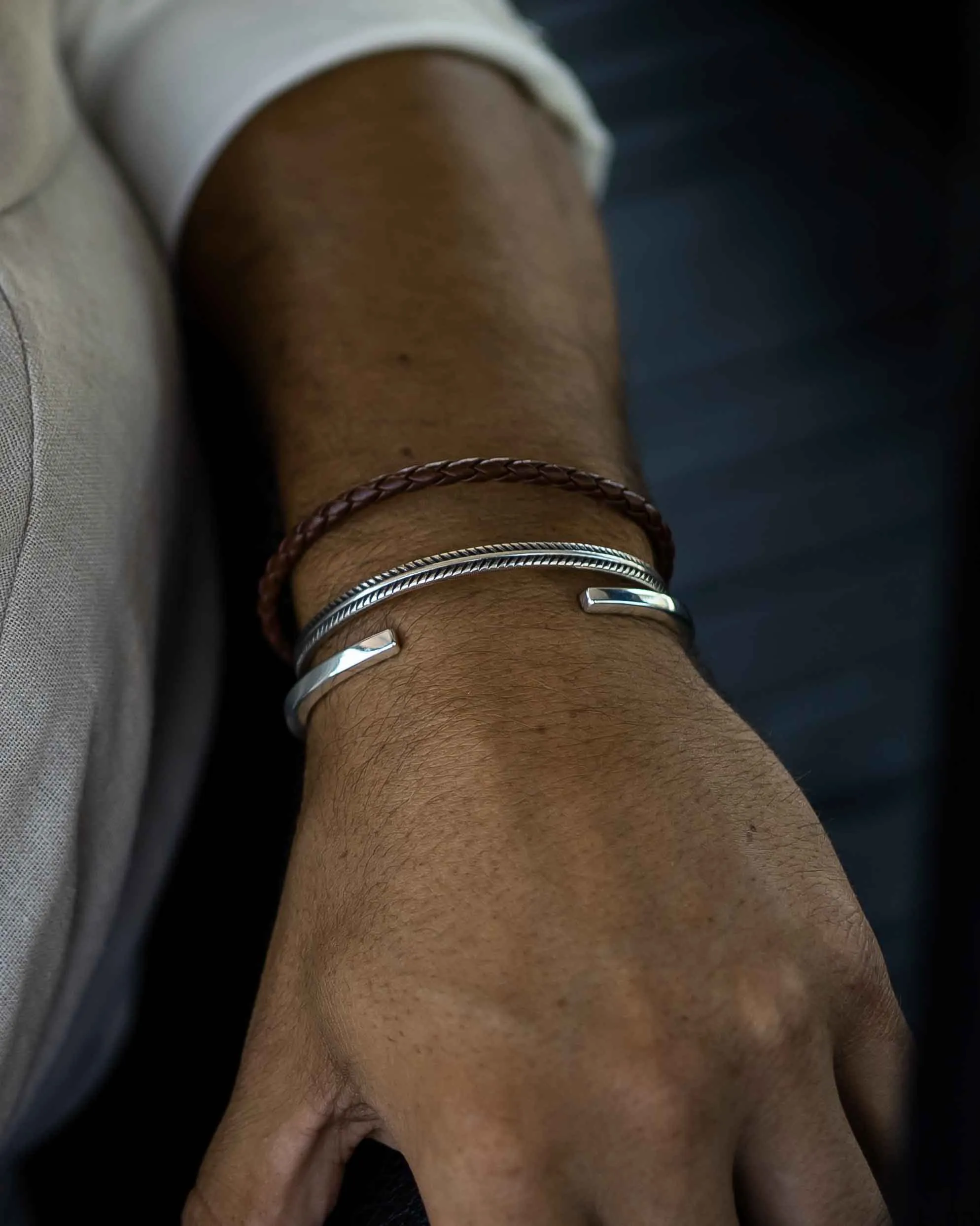 Feather Cuff Bracelet