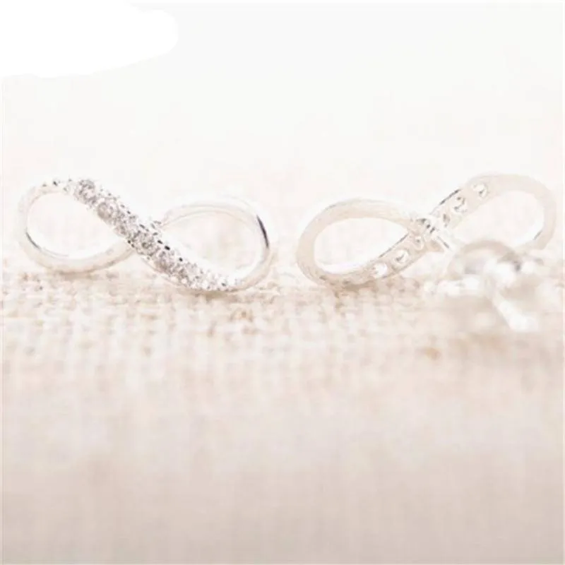 Free Inifinity stud earrings - silver, gold, and rose gold - Just pay shipping, Sale