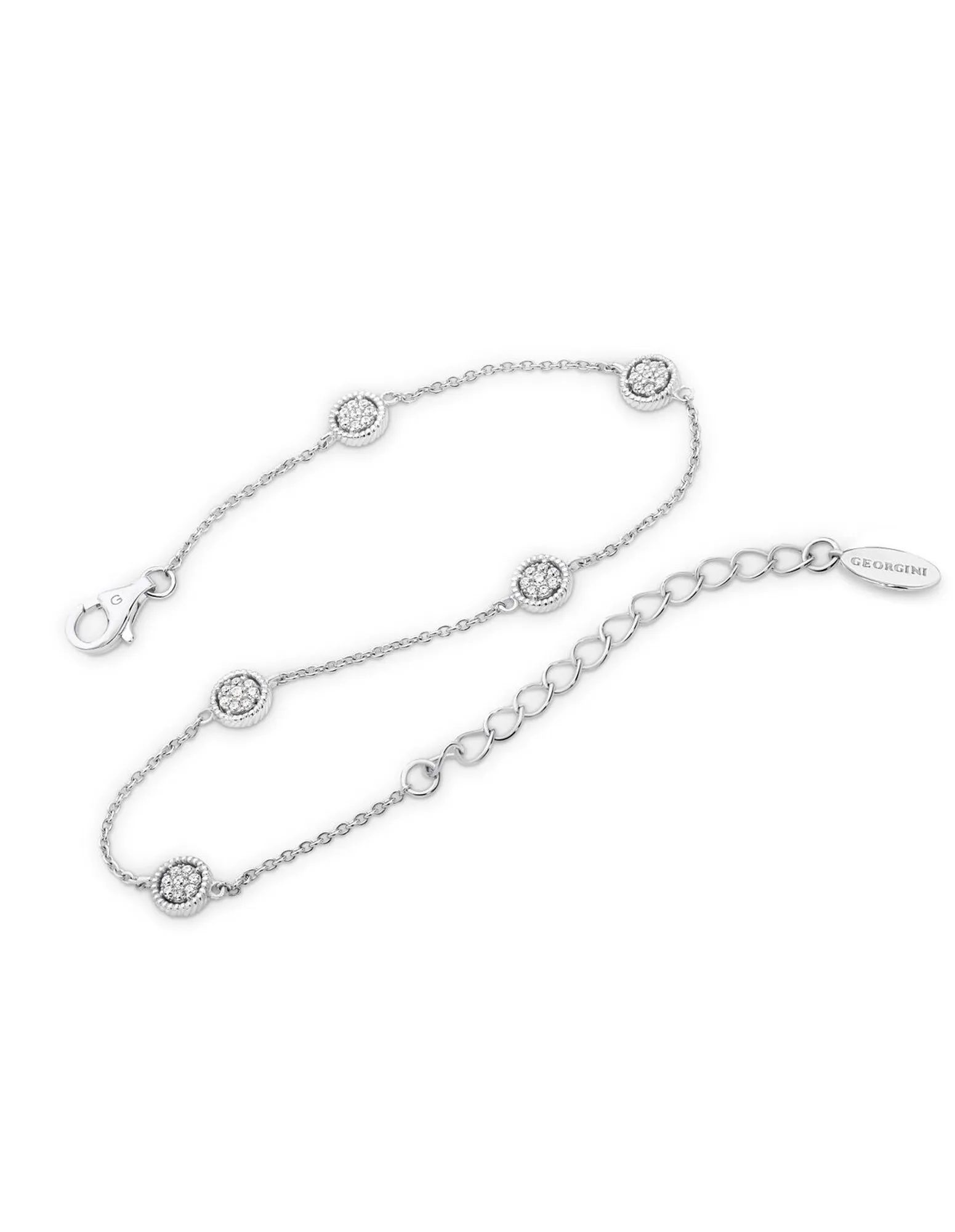 Georgini-Karat Sterling Silver Cubic Zirconia Bracelet