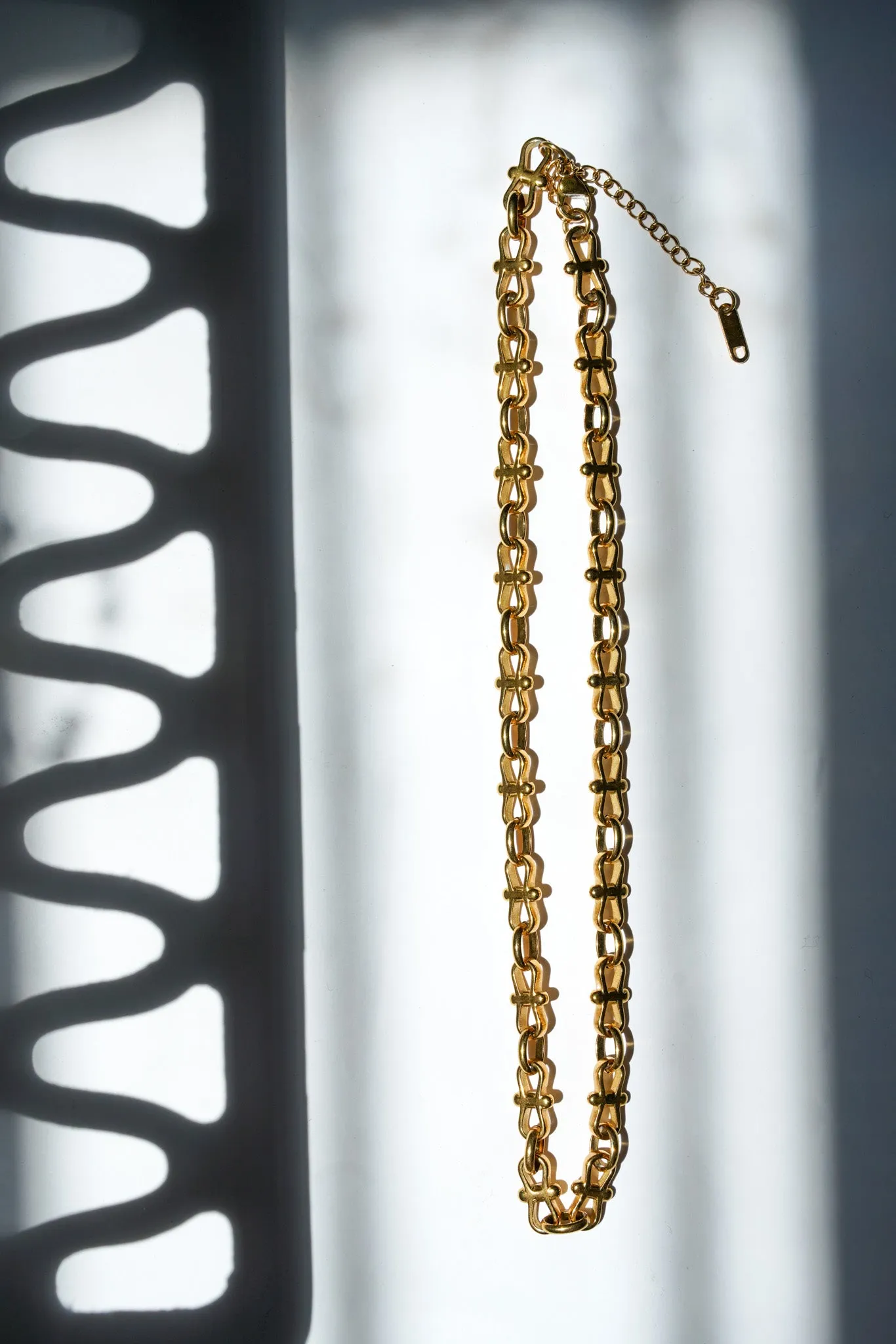 Gold Link Choker