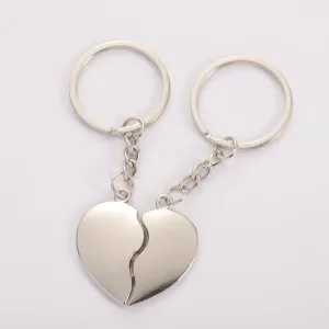 Heart Couple Love Keychain