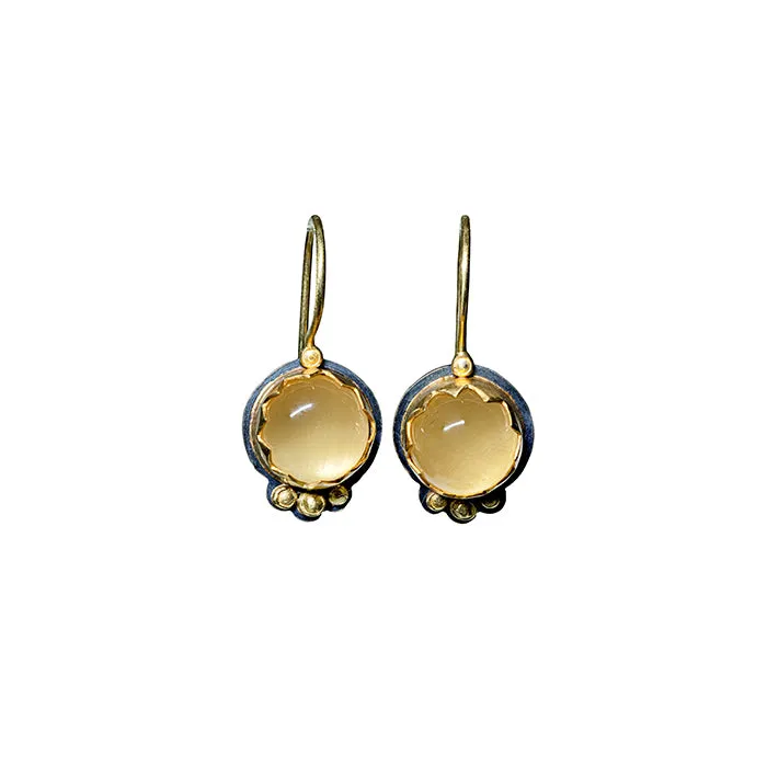 Heliodore Earrings - Sterling   22k  18k Gold