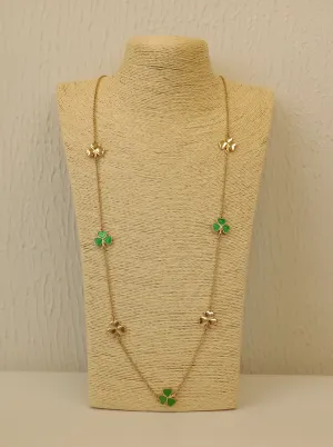 Jungle Gilt Trio Necklace