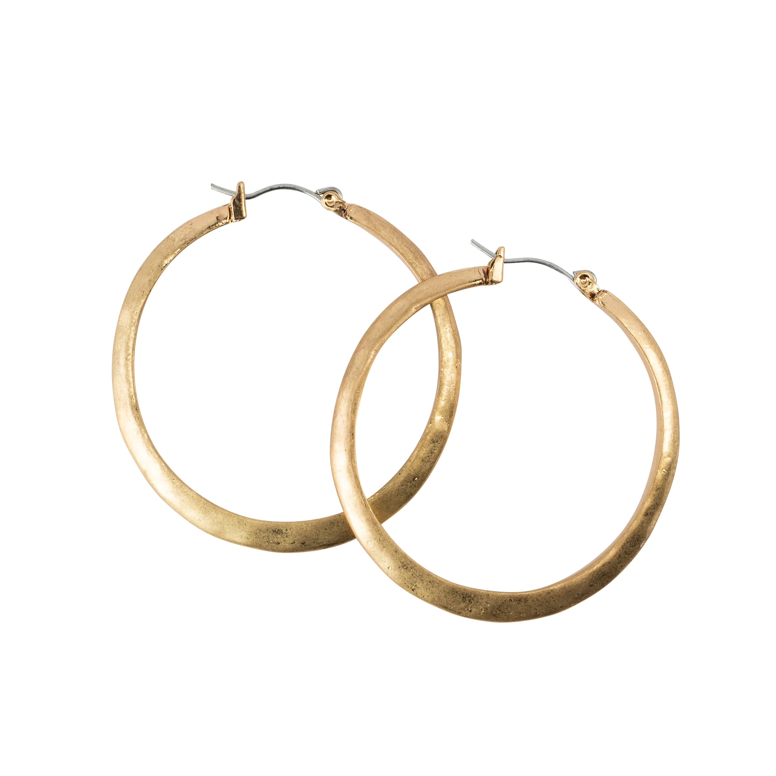 *Large Gold Hoop Earrings