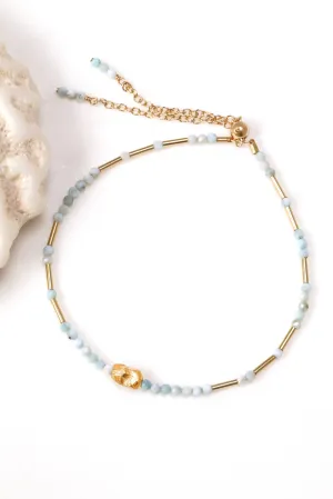 Larimar Liquid Gold Bracelet