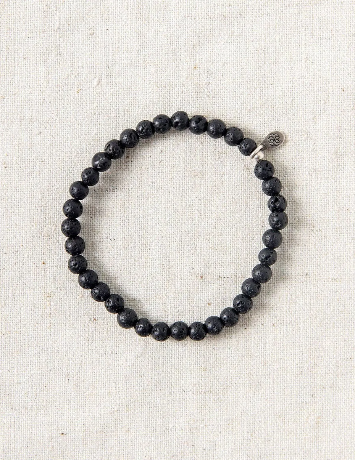 Lava Stone Mini Gemstone Bracelet