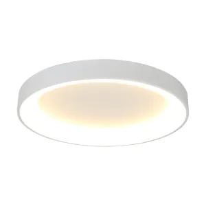 Mantra M8577 Niseko II Ring LED Flush Ceiling Light 65cm Remote Control White