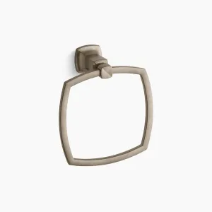 Margaux 7.5" Towel Ring in Vibrant Brushed Bronze