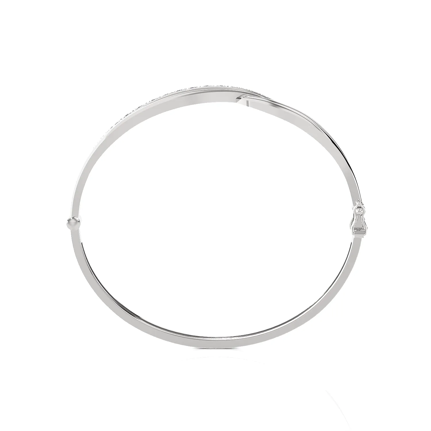 Maria Curved Bangle Bracelet