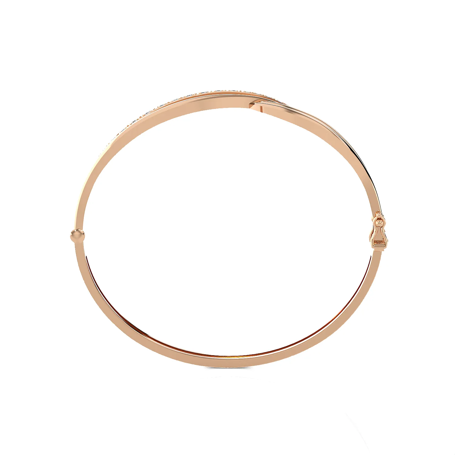 Maria Curved Bangle Bracelet