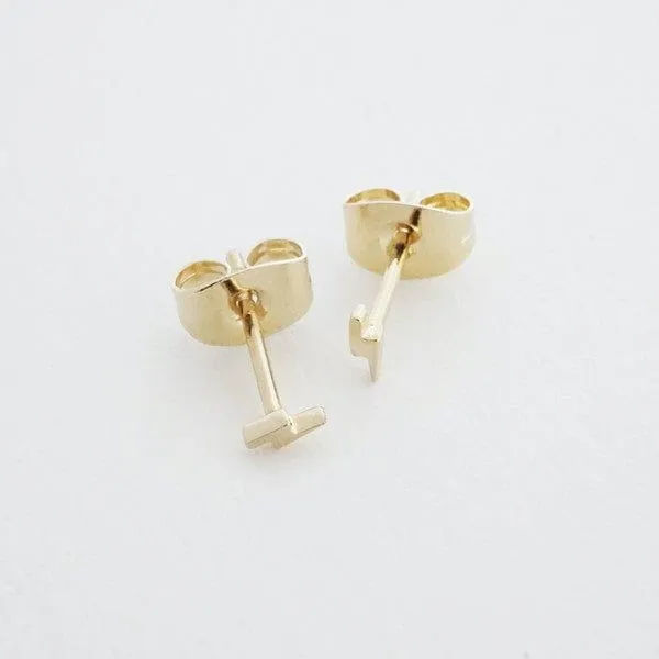 Mini Lightning Bold Stud Earrings