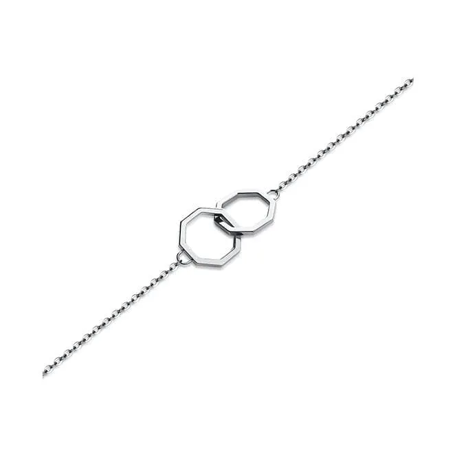 Okto Twin Silver Bracelet OB18SR003M