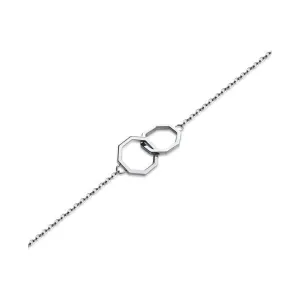 Okto Twin Silver Bracelet OB18SR003M