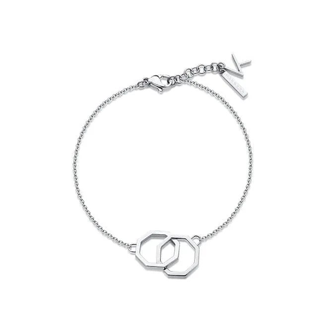 Okto Twin Silver Bracelet OB18SR003M