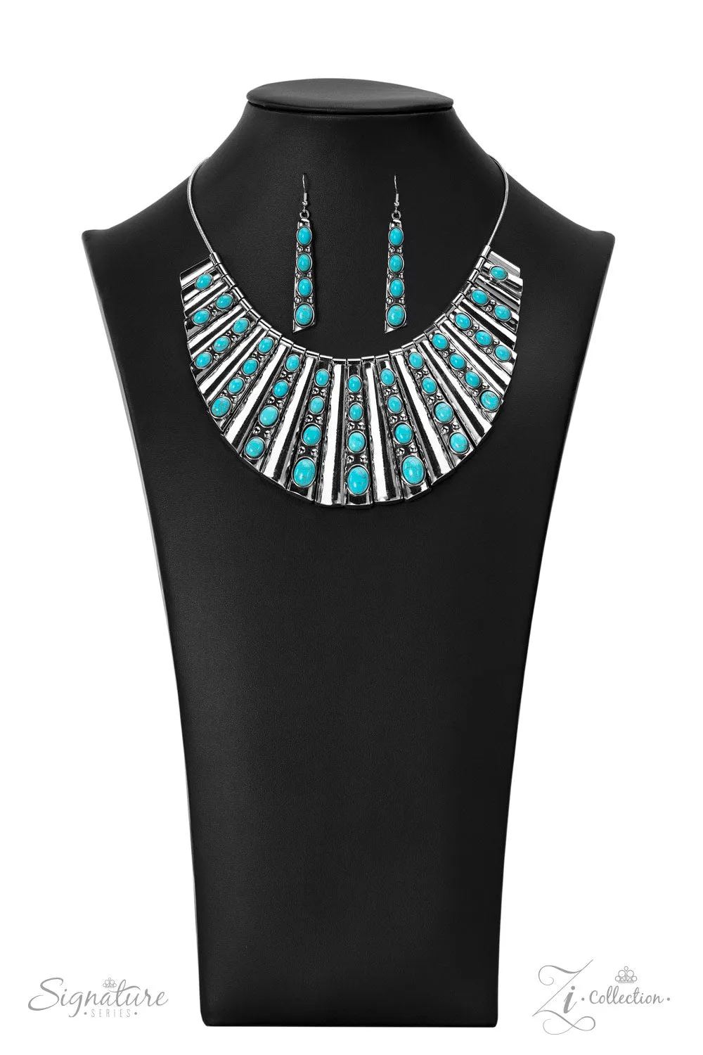 PAPARAZZI <THE EBONY> ZI COLLECTION NECKLACE 2022