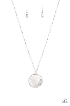 Paparazzi Necklace ~ Oceanic Eclipse - White